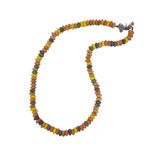 Moniv&auml;rinen rondelli-kaulakoru 6